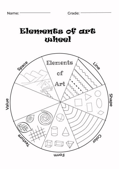 Color and Explore the Elements