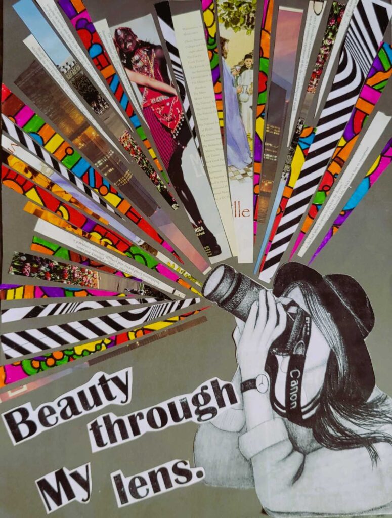 Art Through the Lens: A Photography-Inspired Collage Creation