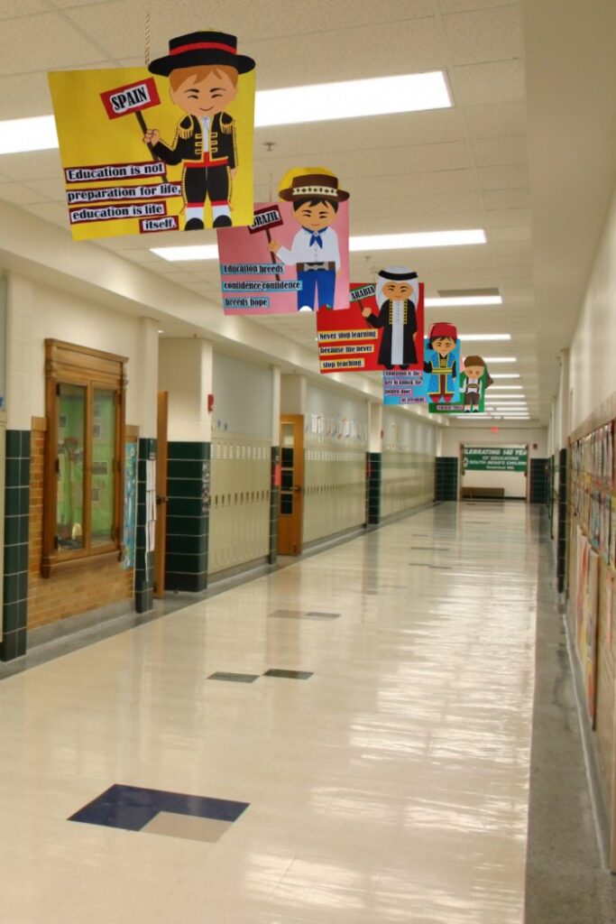 hangings ideas for school decoration