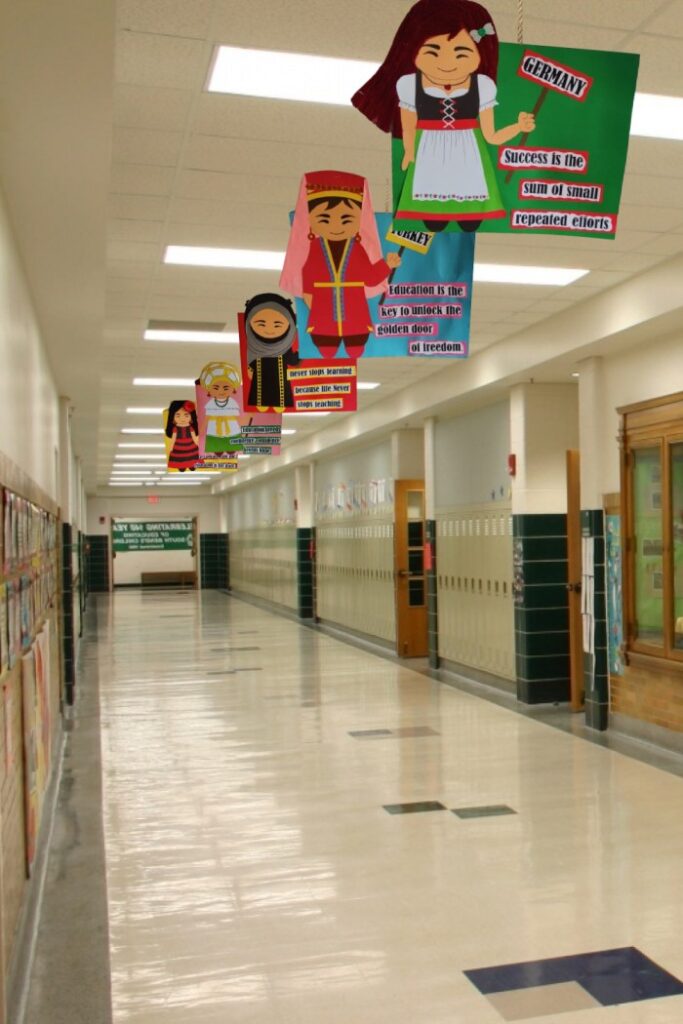 hangings ideas for school decoration