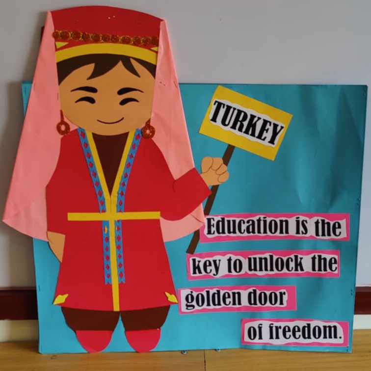 Double-Sided Hallway Hangings