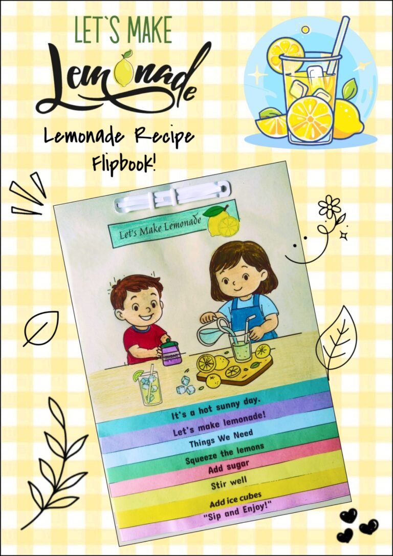 How-to-Make-Lemonade-Recipe-Flipbook