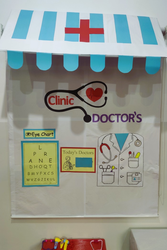 Doctor Clinic Dramatic Play Idea for Preschool