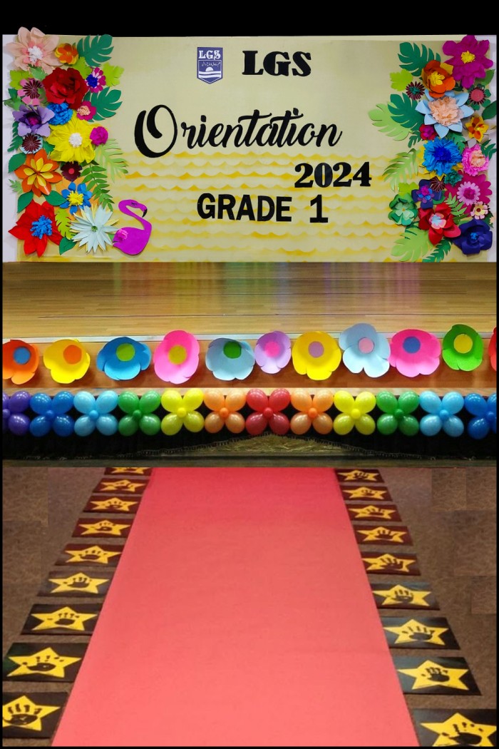Orientation Day Backdrop and Stage Decoration Ideas