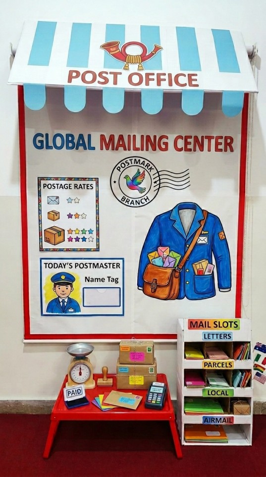 Post Office Dramatic Play Idea for Preschool