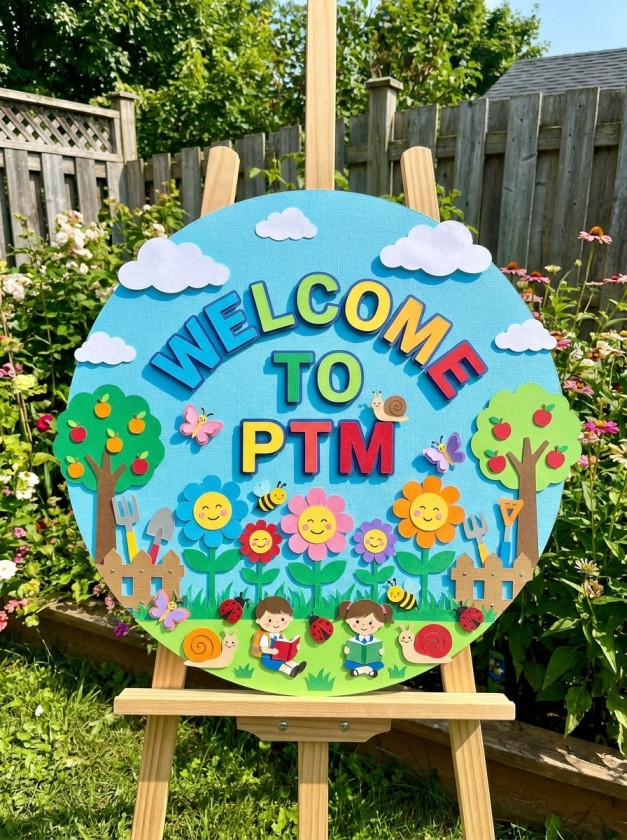 PTM Bulletin Board Decoration Ideas for Schools: